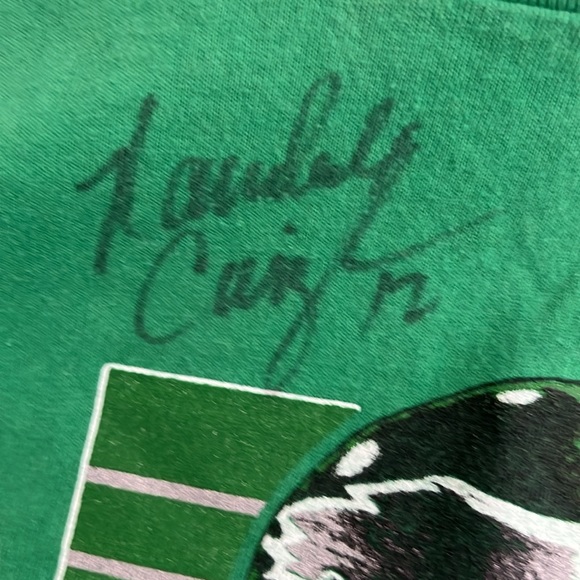 Slightly worn Randall Cunningham Eagles Football Tee Shirt - Picture 3 of 4